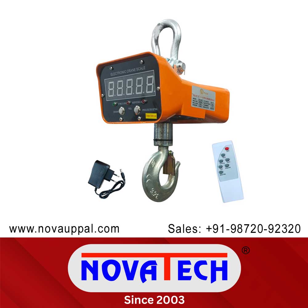 2 Ton Digital Scale 4400lb/2000Kg Digital Hanging Scale manufacturers exporters in India Punjab Ludhiana