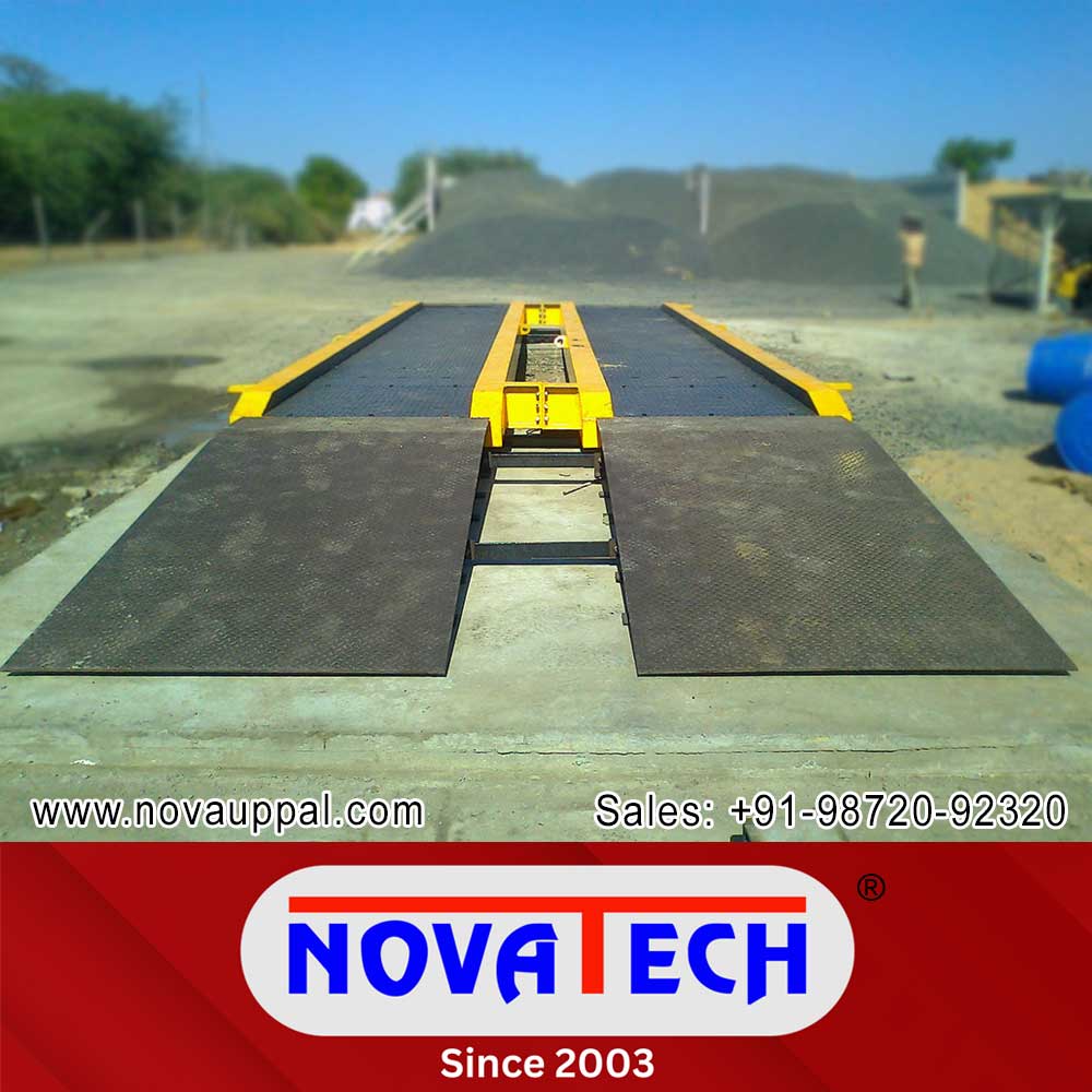 Portable Truck Weighbridge Mobile Truck Weighing Scales manufacturers exporters in India Punjab Ludhiana