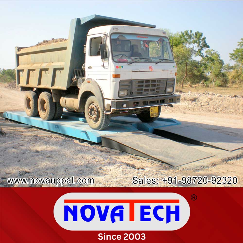 Portable Truck Weighbridge Mobile Truck Weighing Scales manufacturers exporters in India Punjab Ludhiana
