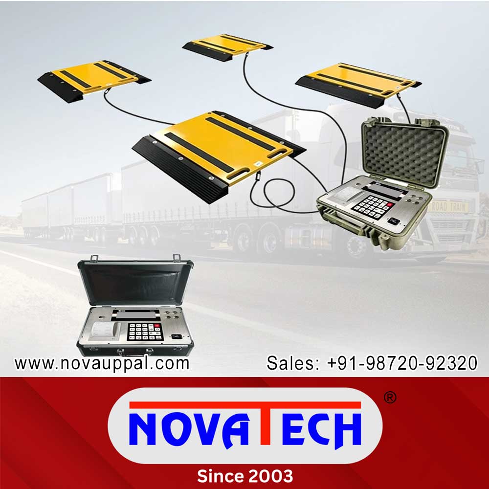 Portable Truck Weighbridge Mobile Truck Weighing Scales manufacturers exporters in India Punjab Ludhiana