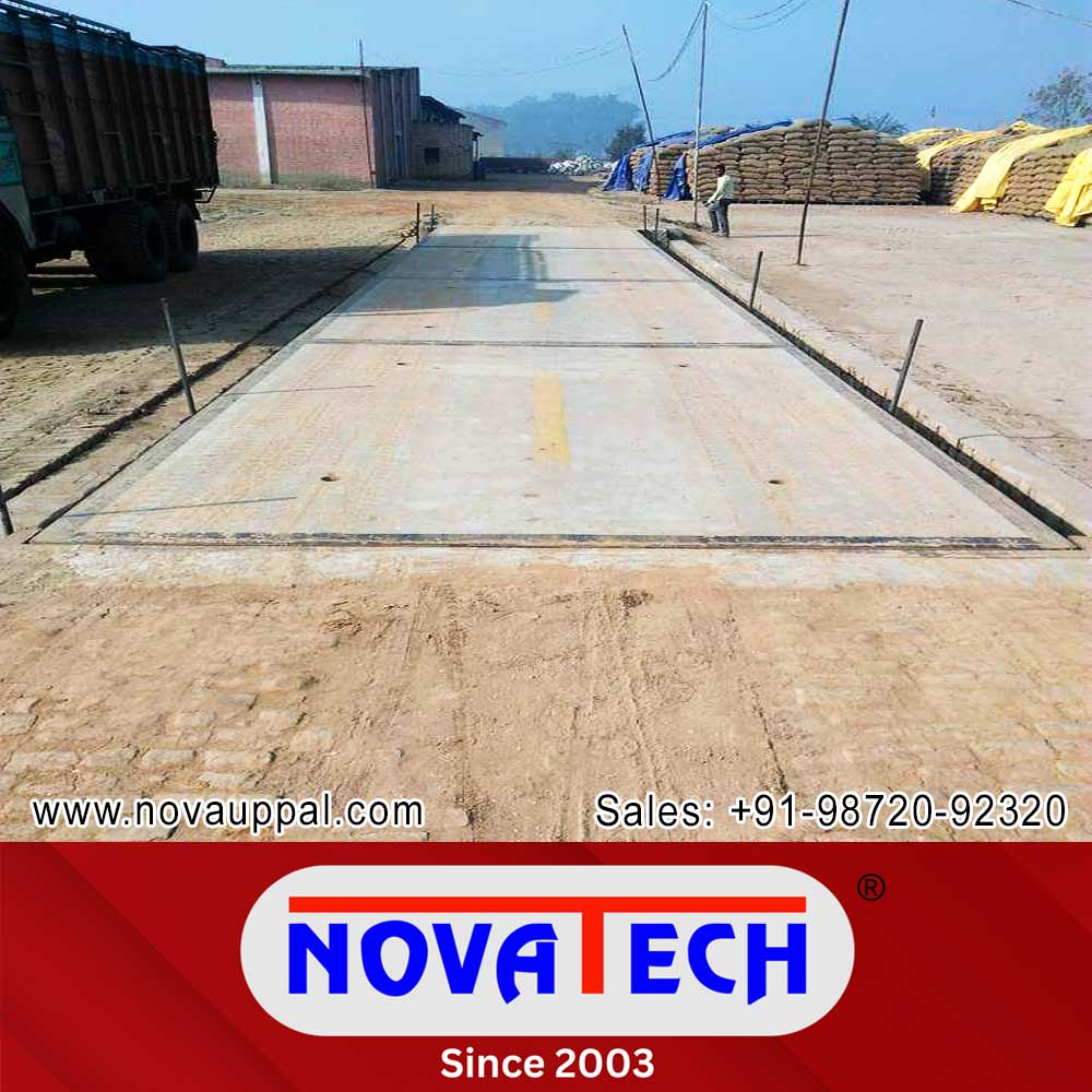 RCC Truck Weighing Scales Concrete Truck Weighbridge manufacturers exporters in India Punjab Ludhiana